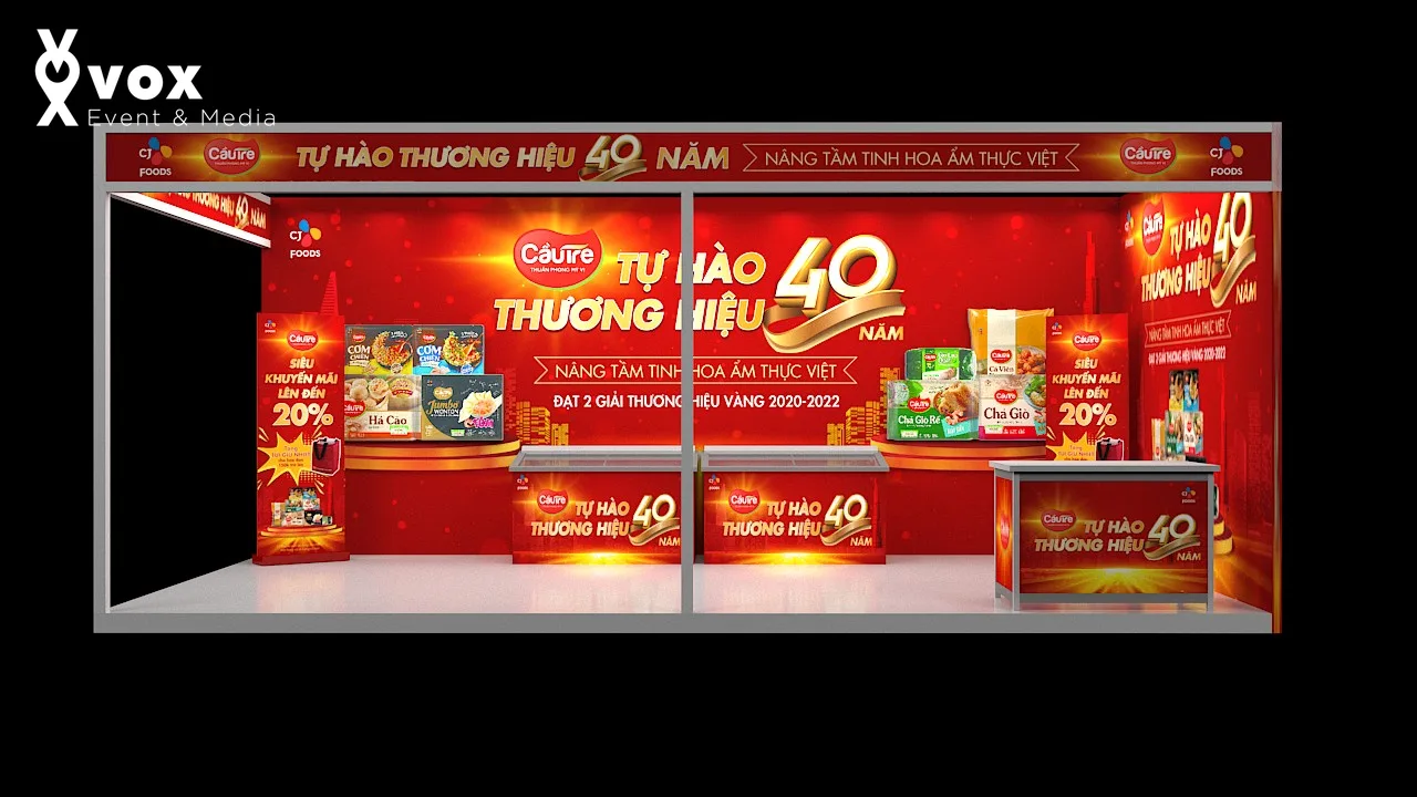 Cầu Tre Food Exhibition Booth 2025 - hình ảnh 3