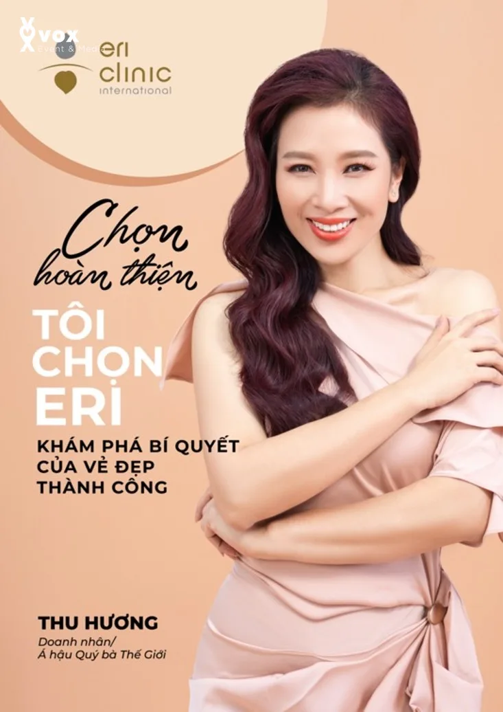 Eri Clinic Beauty Campaign – key visual và artwork do đội ngũ tiền thân VOX phát triển