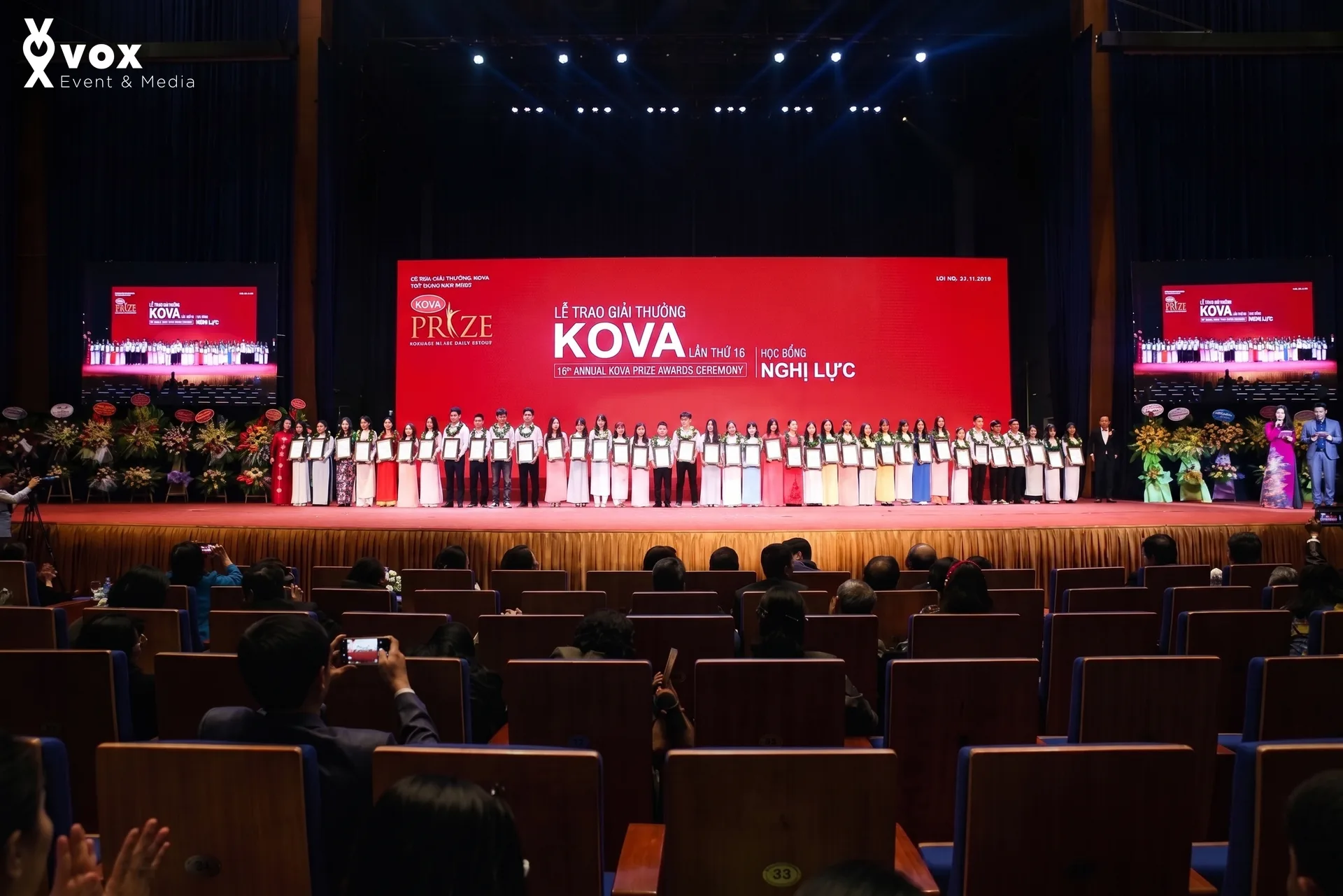 KOVA Prize 16th – biểu diễn và ceremony