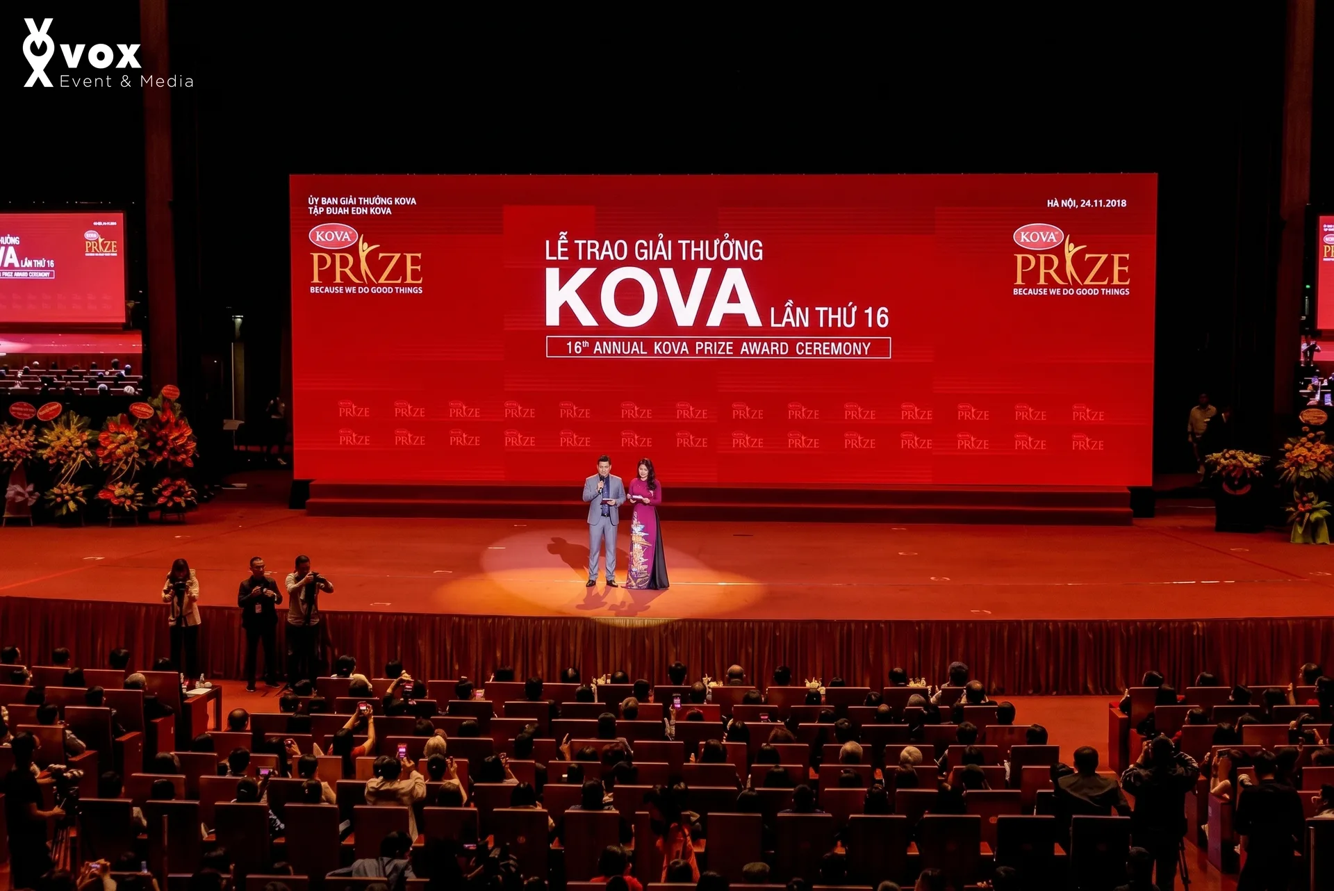 KOVA Prize 16th — tổng duyệt và kiểm tra kỹ thuật
