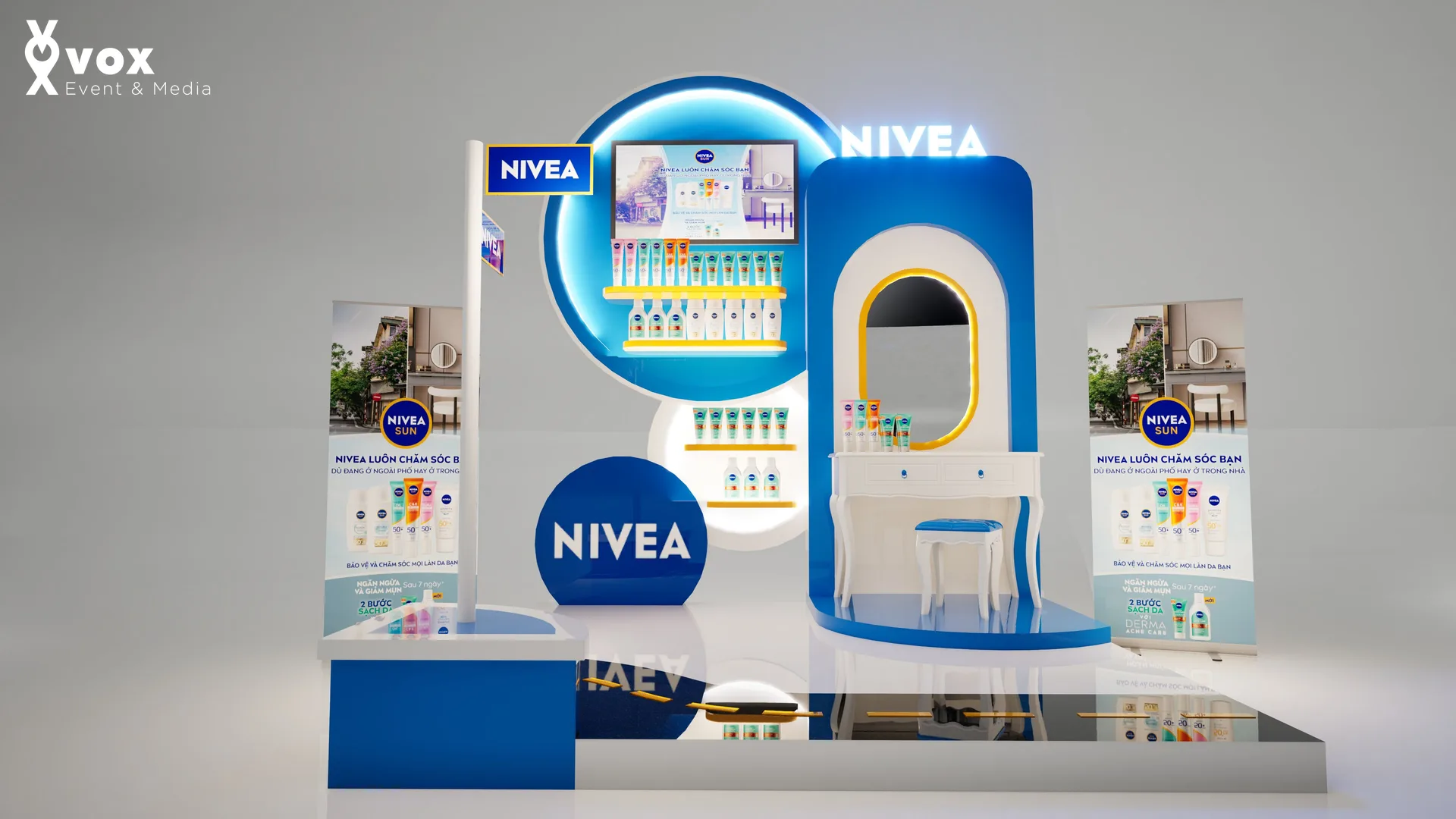 Nivea Promotion Booth 2025 - Retail Activation Booth - hình ảnh 3