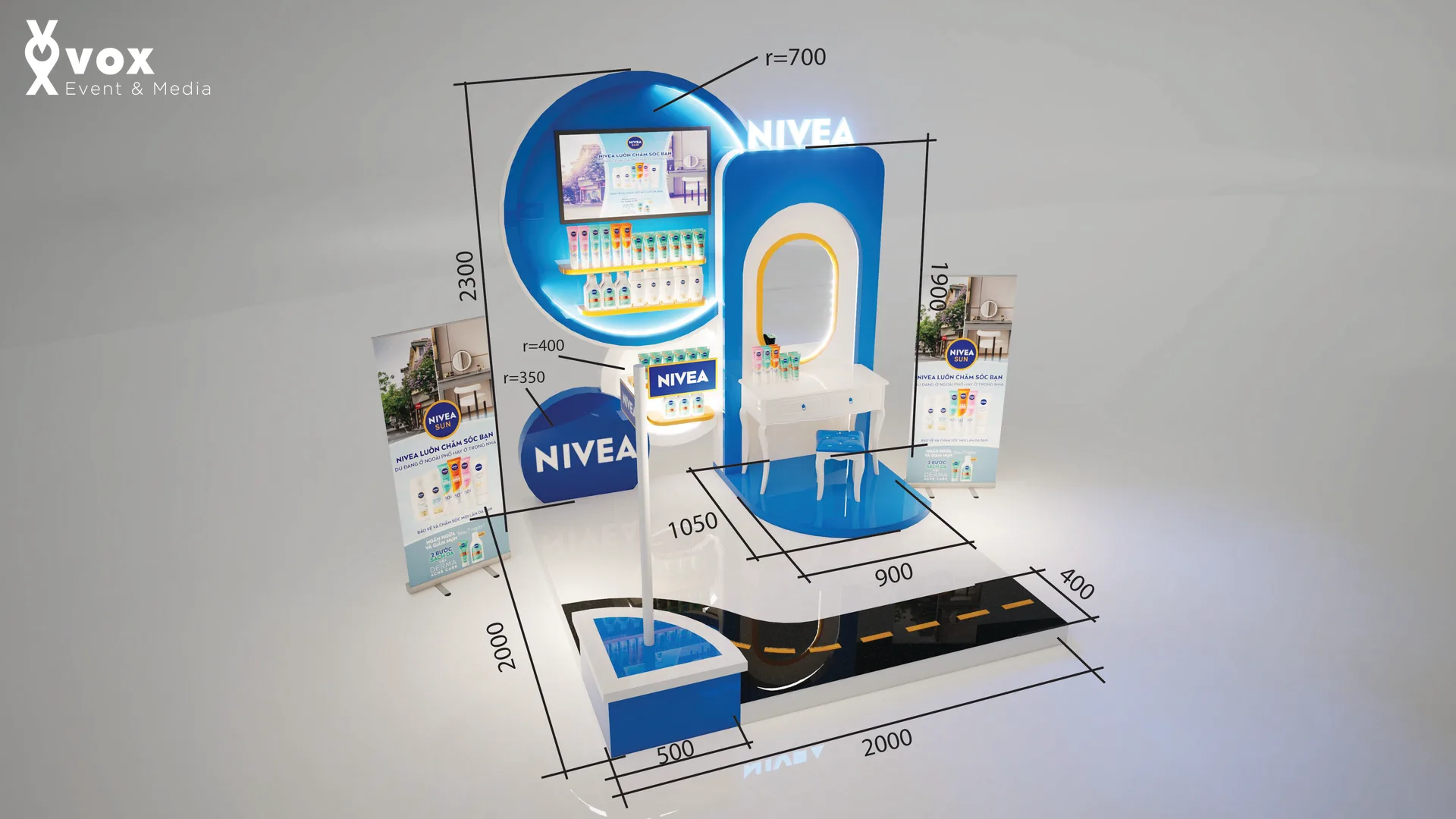 Nivea Promotion Booth 2025 - Retail Activation Booth - hình ảnh 4