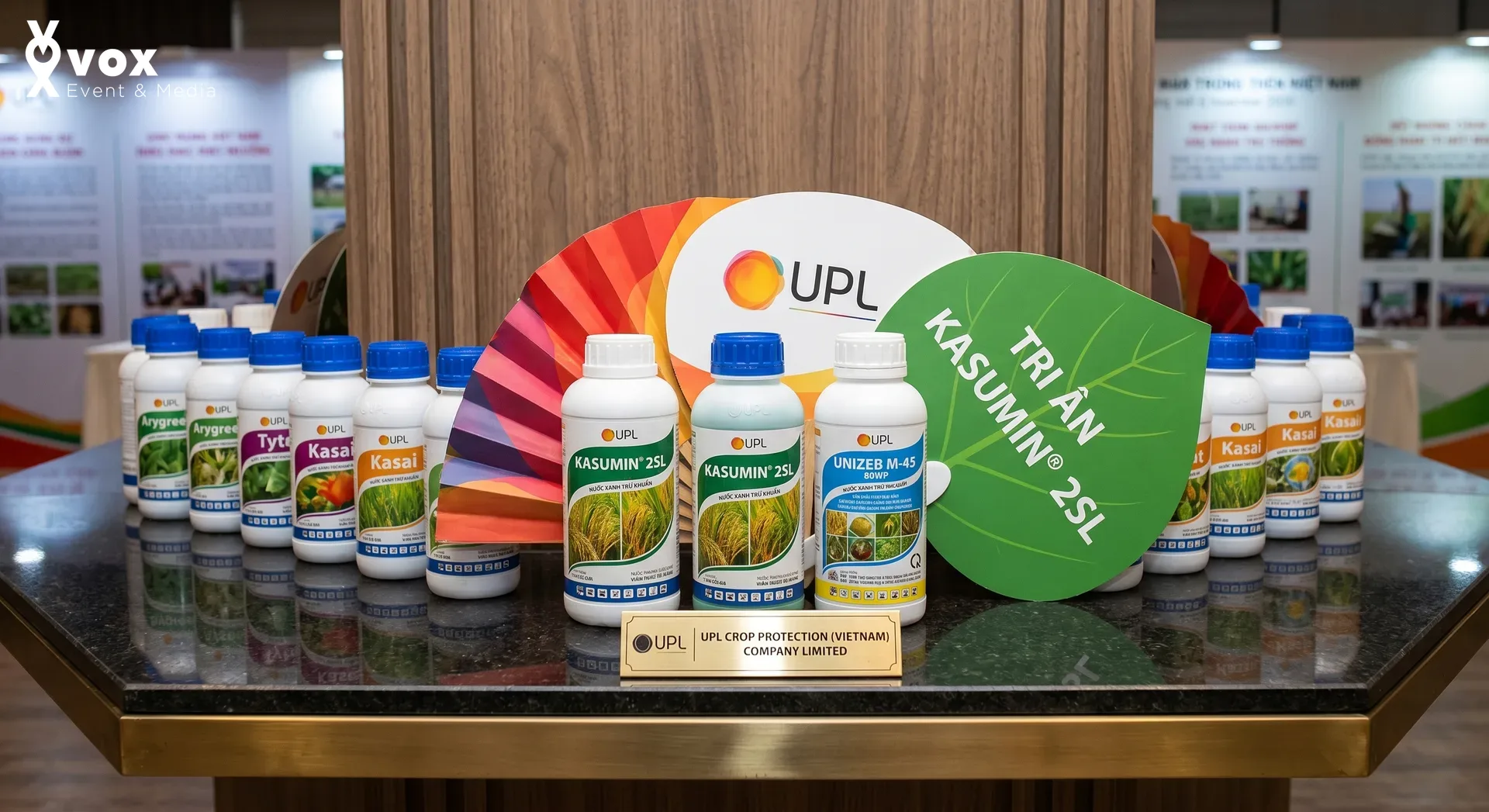 Không gian sự kiện doanh nghiệp UPL do VOX Event & Media thiết kế và vận hành